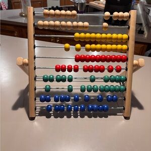 Classic Wooden Abacus for Kids - Multicolor